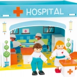 Wooden Hospital with Accessories small foot