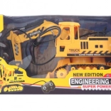 Kids’ wired remote-control excavator