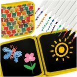 Portable Drawing Book – Chalkboard with Bear Motif