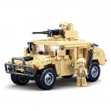 Sluban Army building set Hummer combat off-road