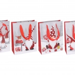 Gift bag S with Christmas design 17.5 × 23.5 × 8 cm