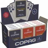 Plastic pokerkaarten PKJ – rood, grote index