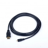HDMI to HDMI Micro Cable v2.0 1.8M with Gold-Plated Connectors