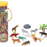 Animal Set in a Tube – Plastic Figurines for Kids