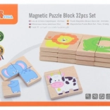 Viga Magnetic Puzzle Animals