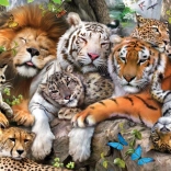 Puzzle Grandes Chattes 200 pièces