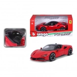 Ferrari SF90 Stradale Car Model Red 1:24 Bburago