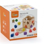Cube de forme en bois pour enfants