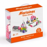 Mini Waffle Constructor Building Set 140 pcs – pink