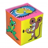 Squeaky Cube LITTLE MOLE plastic 7 × 7 cm