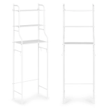 Hoge badkamerskast met 3 planken aluminium constructie