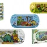 Wasser-Handheld-Spiel mit Dinosauriern – Kunststoff-Ringwurfspiel 18 cm