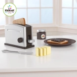KidKraft Wooden Toaster Set Espresso