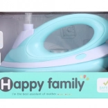 Children’s plastic toy iron with battery and water spray