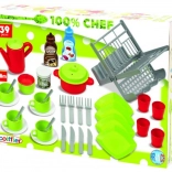 Large kids’ dining accessory set, 39 pcs