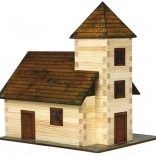 WALACHIA Wooden Glue Kit – Church 1:32