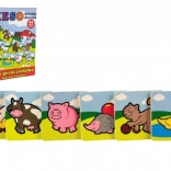 Mémo en bois – mes premiers animaux TEDDIES