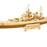 Wooden 3D Puzzle Battleship Prince of Wales