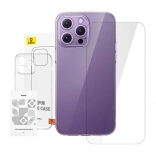 Transparentes Case und Panzerglas für iPhone 14 Pro Max