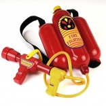 Brandweer-rugzak met waterpistool KLEIN