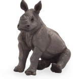 Mojo Sitting Rhino Calf