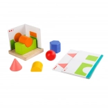 Lucy & Leo houten educatieve set Eenvoudige geometrie