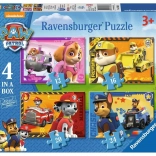Ravensburger Puzzle Paw Patrol 4 in a Box