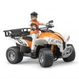 Bruder bworld quad bike with driver 1:16