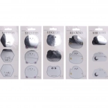 Mirror stickers 12 × 8 cm – mix of designs