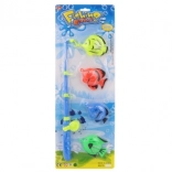 Children’s fishing set with magnetic fish