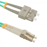 Optical Patchcord LC/UPC-SC/UPC Multimode OM4 1m