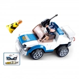 Sluban Police pull-back patrol car