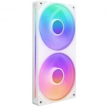 Dual-Lüfter NZXT F240 RGB Core PWM weiß