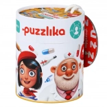 Puzzlika puzzle éducatifs Professions 1 – 21 pièces