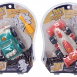 Screw-together vehicle 15 cm with screwdriver