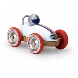 Vilac wooden car Roadster vintage – white