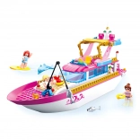 Sluban Girls Dream luxury yacht building set