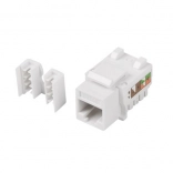 Modular Keystone Socket RJ45 UTP Category 5E 90° for Mounting Box