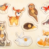 Wooden Puzzle Forest Animals small foot