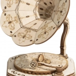 ROBOTIME Rolife 3D Wooden Puzzle Gramophone