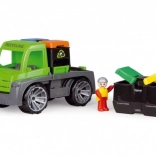 Lena Truxx Recycling Truck with Containers