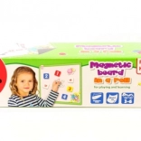 Magnetic roll-up board for kids