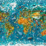 Puzzel 2000 stukjes – onze wereld