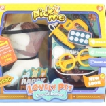 Set de vétérinaire pour enfants avec chien en peluche 18 cm