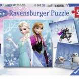 Ravensburger Puzzle Frozen: Winter Adventure 3×49 Pieces