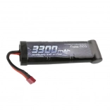 Gens Ace Batterie 3300 mAh 8,4 V NiMH mit T-Dean Stecker (Flat)