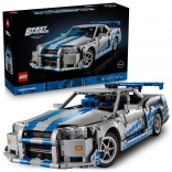 Technic Nissan Skyline GT‑R (R34) from Fast & Furious – drift model for adults