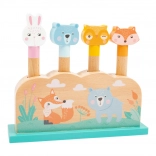 Wooden pop-up animal game small foot