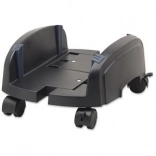 mobiler Unterstand für Computergehäuse, verstellbar 155–255 mm, schwarz