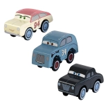 KidKraft Disney Cars – Set of 3 Wooden Racers